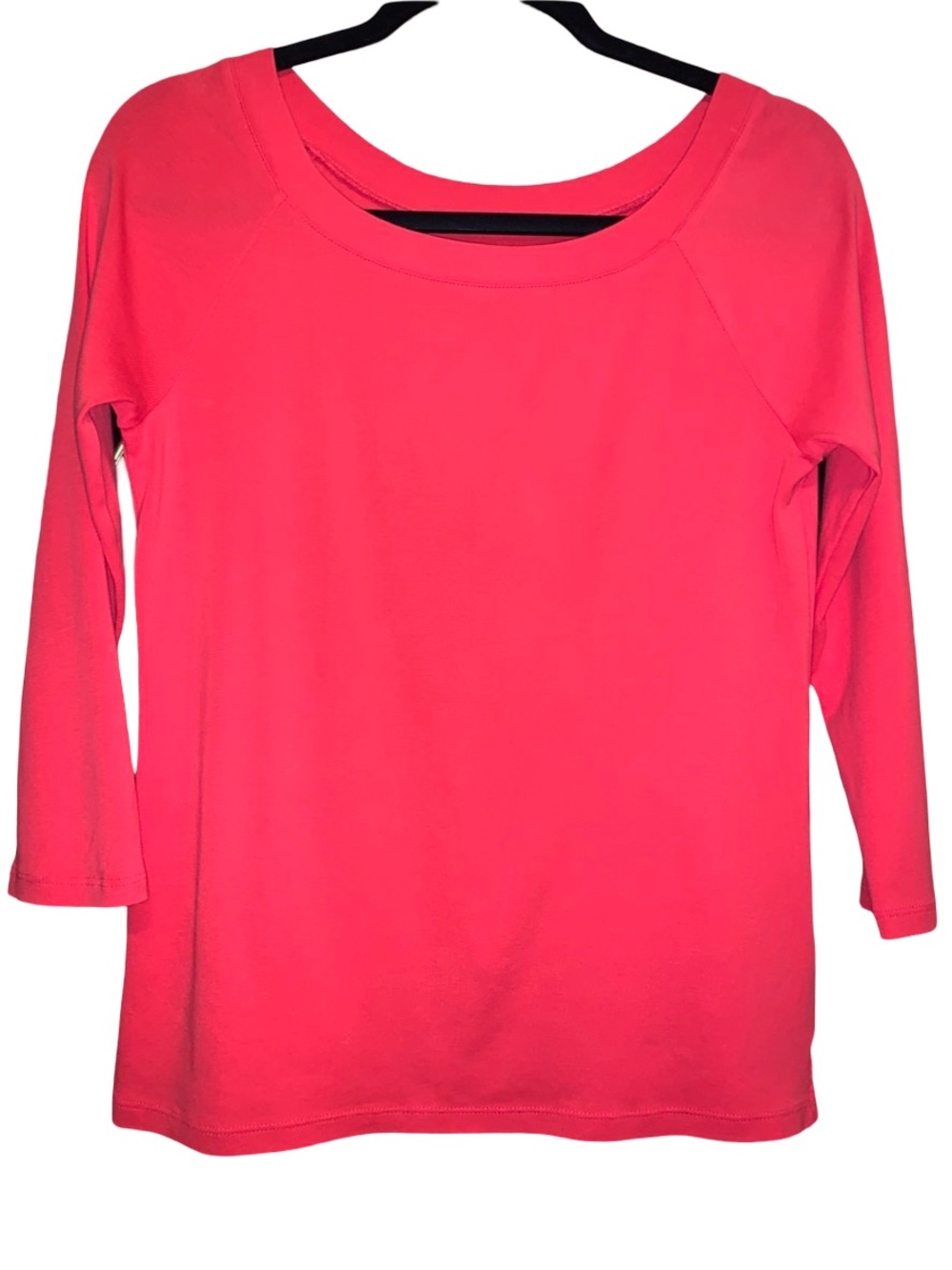 The Talbots Tee Size Petite Small Valiant Poppy Orange
